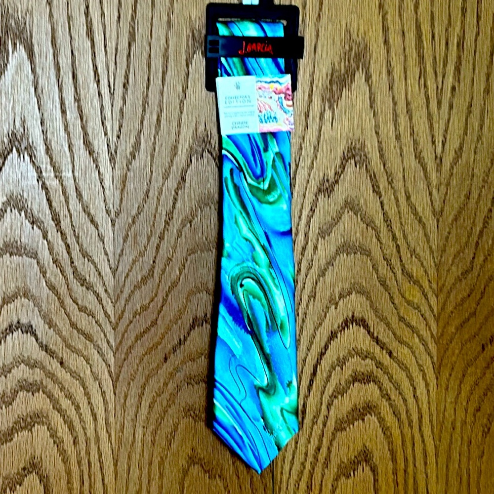 NWT Jerry Garcia Chinese Dragon tie